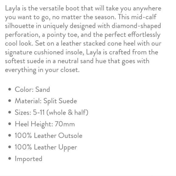 Paige Laila Suede Lase Cut Boots 6.5 - Picture 12 of 12